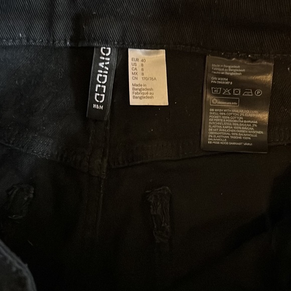 H&M black jeans - Picture 2 of 4